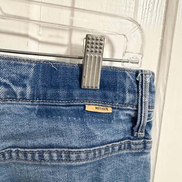 MOTHER High Waisted Weekender Slice Heel Jeans Size 28 - Picture 5 of 13